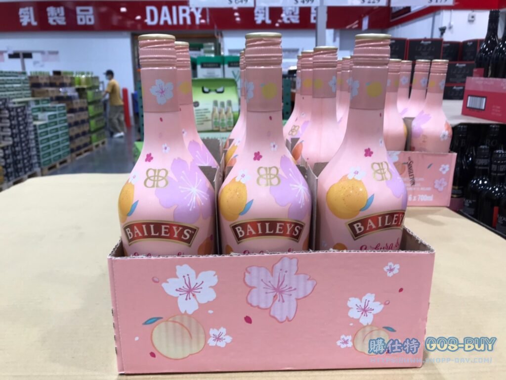 BAILEY'S IRISH CREAM SAKURA & WHITE PEACH 700ML 貝禮詩奶油櫻花白桃風味 #133330