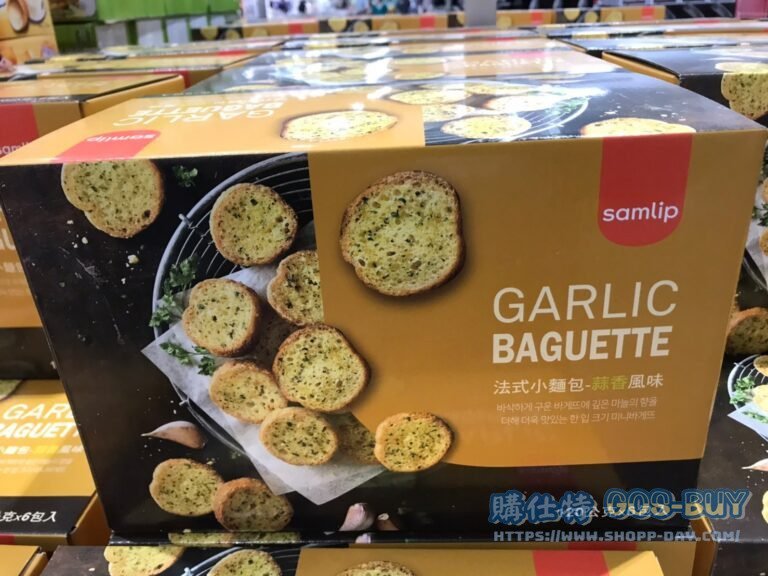 SAMLIP GARLIC BAGUETTE 法式小麵包餅乾蒜香風味 120公克 X 6包 #126612
