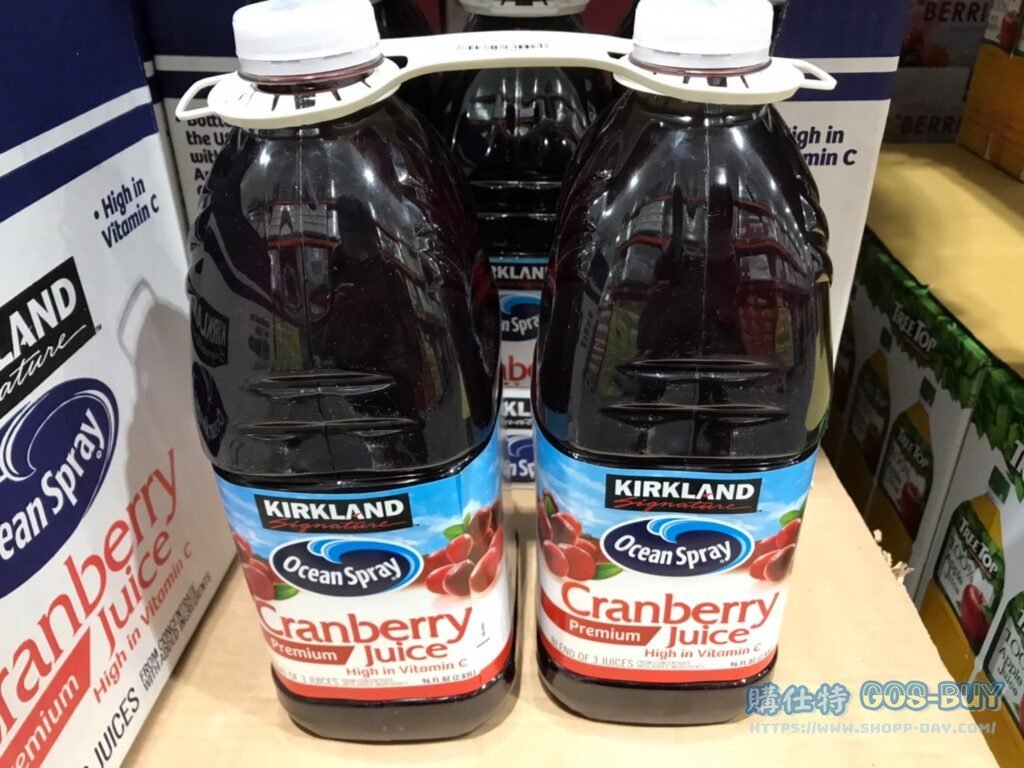 KIRKLAND SIGNATURE 蔓越莓綜合果汁 每瓶2.84公升 X 2入 #596444