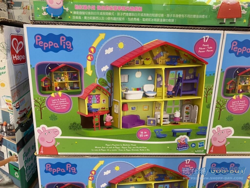 PEPPA PIG 粉紅豬小妹佩佩的家(佩佩豬) 豪華聲光遊戲組 #134535