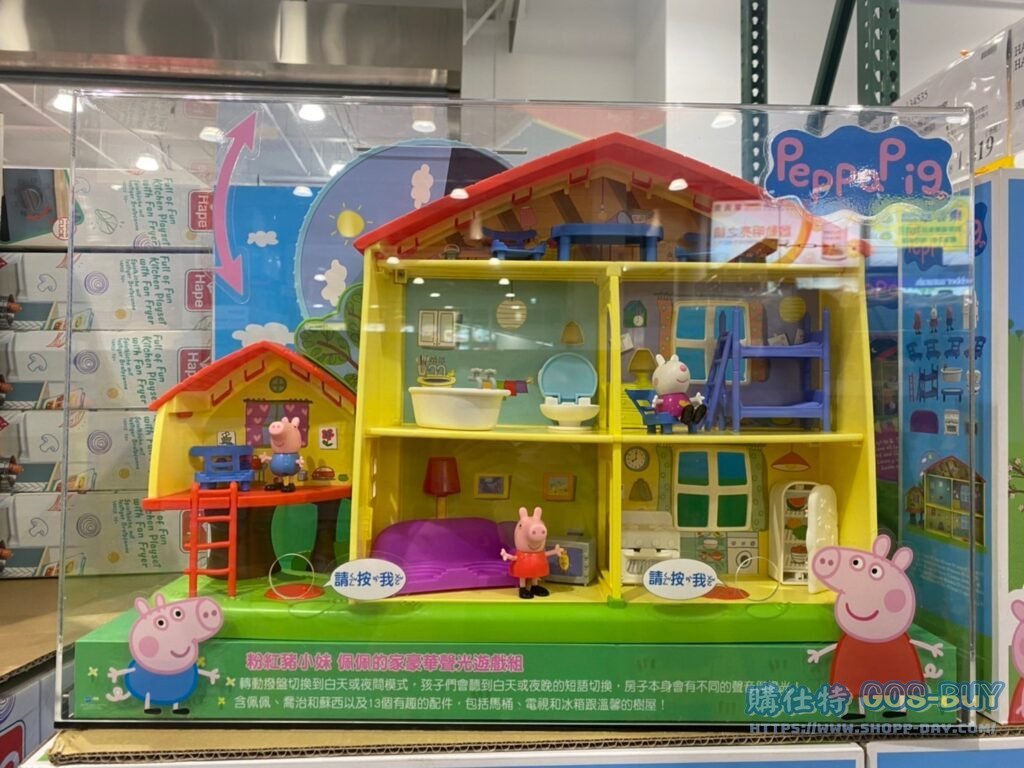 PEPPA PIG 粉紅豬小妹佩佩的家(佩佩豬) 豪華聲光遊戲組 #134535