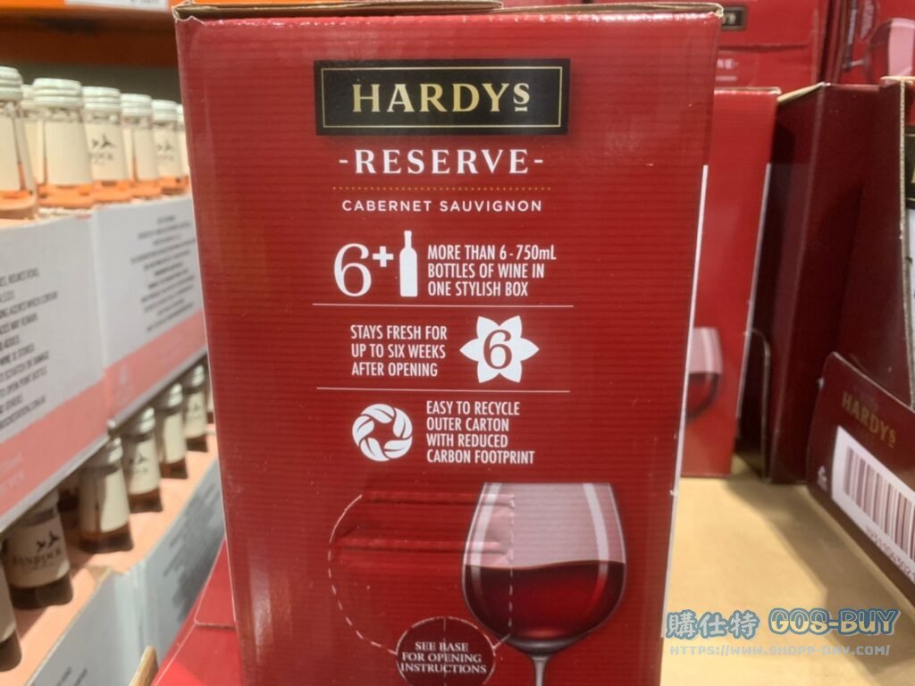 HARDYS CABERNET SAUVIGNON 5L HARDYS卡本內蘇維翁5L #44734