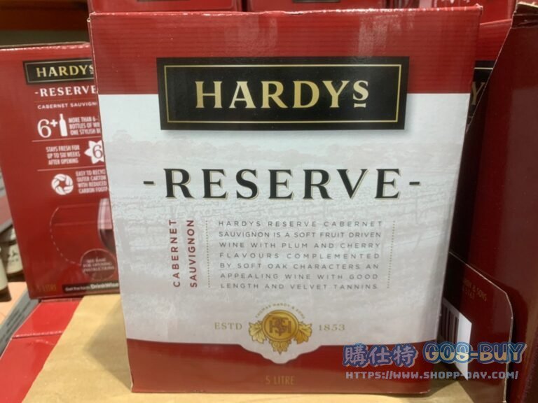 HARDYS CABERNET SAUVIGNON 5L HARDYS卡本內蘇維翁5L #44734