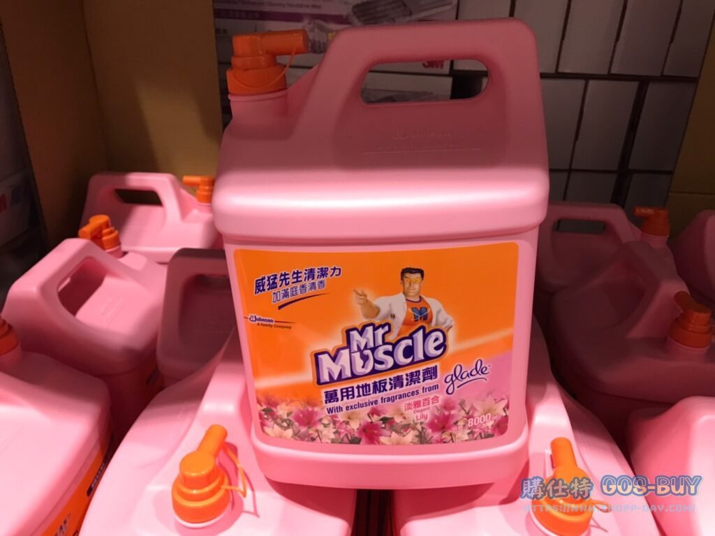 MR. MUSCLE FLOOR CLEANER 威猛先生萬用地板清潔劑8公升 #101570