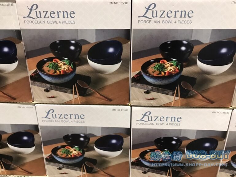 LUZERNE KNIT 系列 瓷碗4件組 單個容量：966毫升 #135583