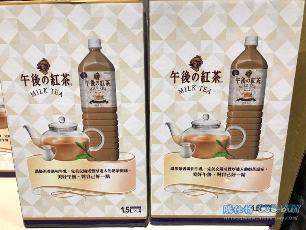 KIRIN MILK TEA 麒麟午後奶茶 1.5公升X4入 #119948