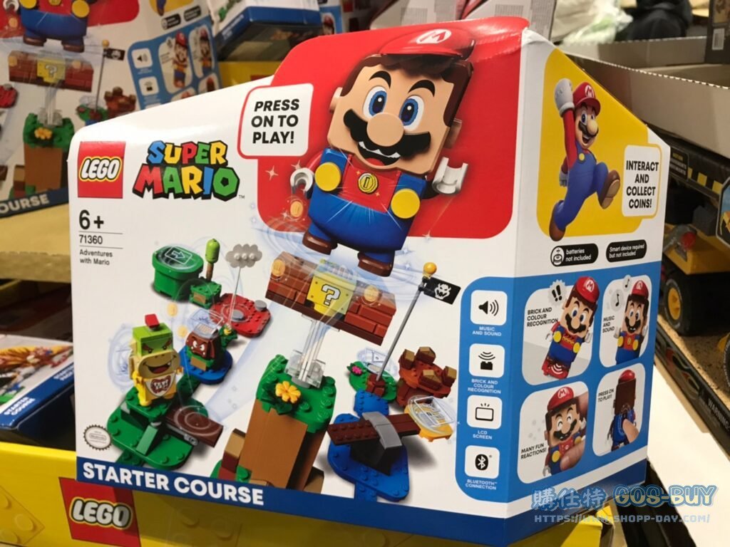 LEGO SUPER MARIO 71360 ADVENTURES W/MARIO COURSE 瑪利歐冒險主機 #133356
