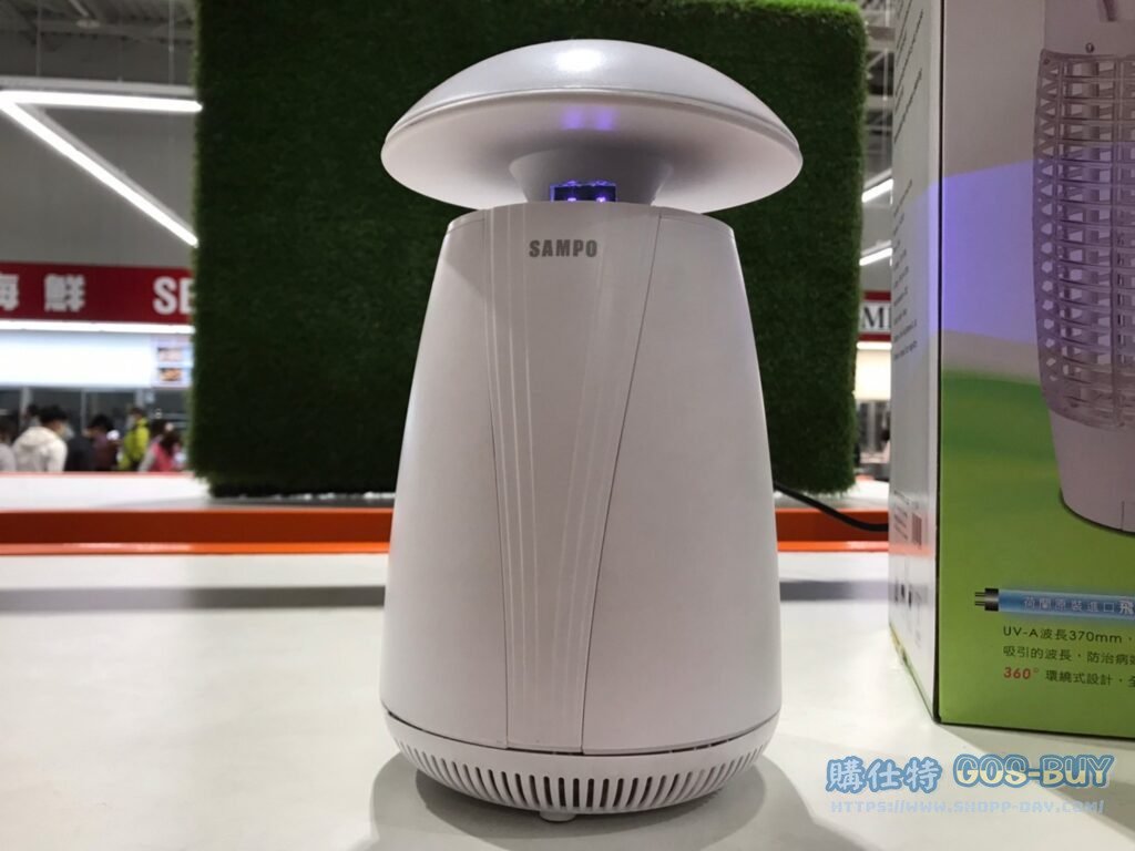 SAMPO MOSQUITO TRAP 聲寶吸入式捕蚊燈 2入/內建氧氣燈功能 #131124