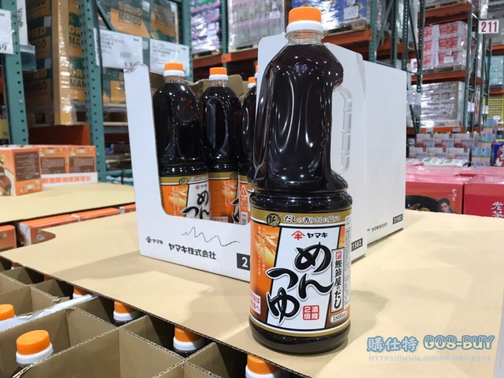 YAMAKI MENTSUYU SOY SAUCE 鰹魚醬油風味調味汁 1.8公升 #503496