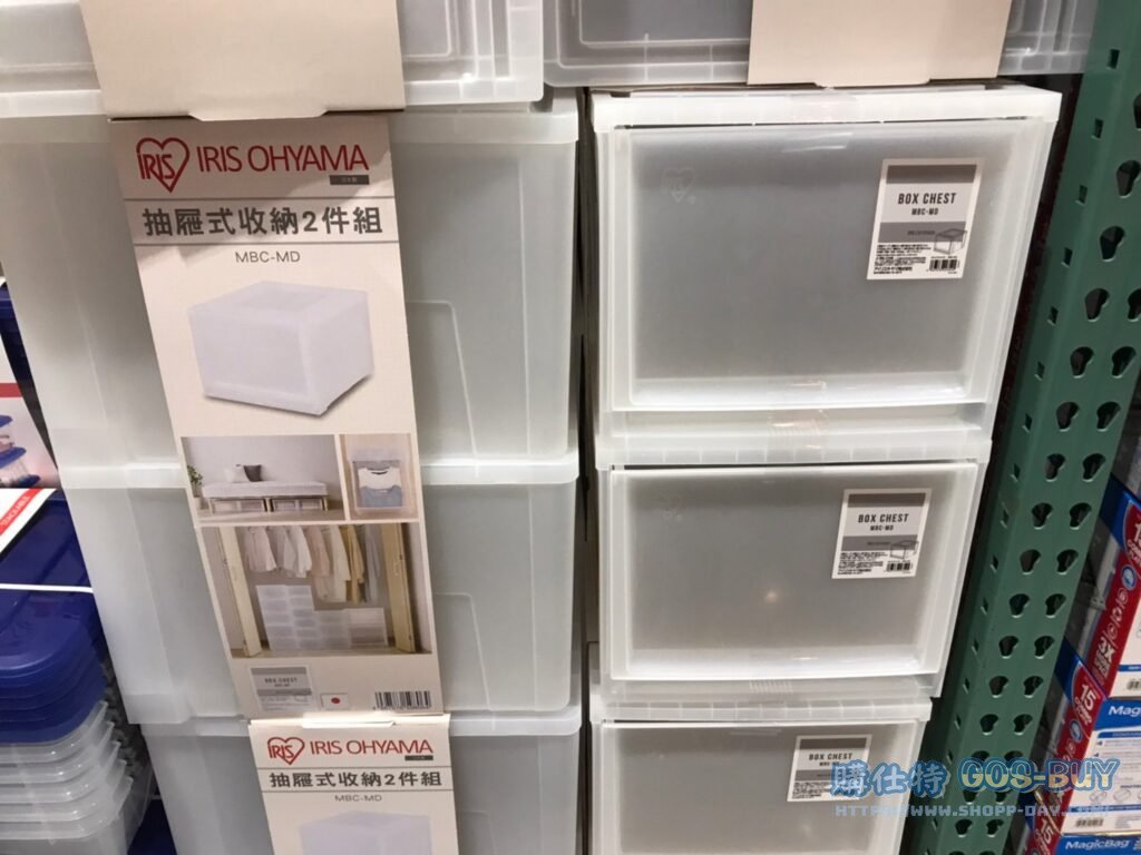 IRIS 28L DRAWER BOX 2PK 抽屜式收納盒二入組 #133392