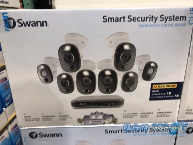 SWANN8支八百萬畫素攝影機+4TB八路DVR監控主機組