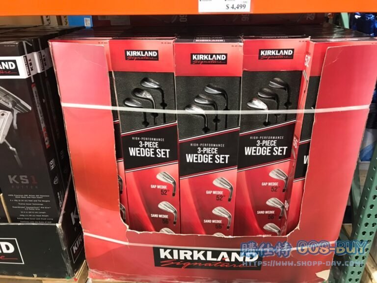 KIRKLAND SIGNATURE 3 PIECE GOLF WEDGE SET 碳鋼鍛造高爾夫挖起桿三入 #1460141