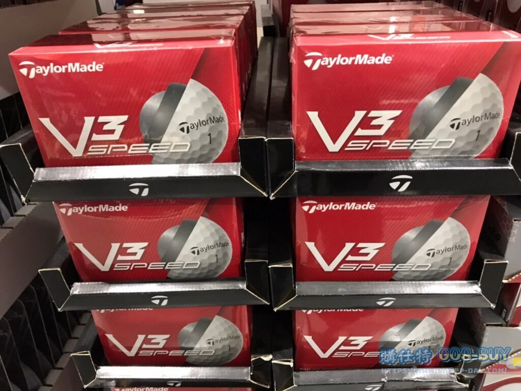 TAYLORMADE GOLF BALL 三層高爾夫球24入 V3 SPEED系列 #128923