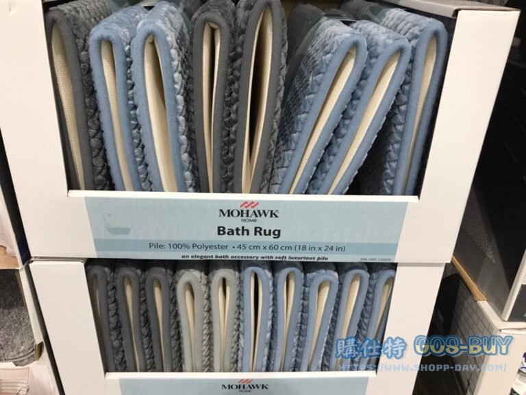 MOHAWK HOME BATH RUG 2PK 記憶綿浴室地墊2入 尺寸：45 X 60公分 #132659