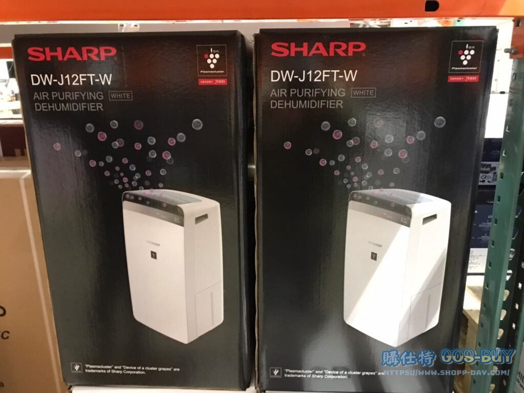 SHARP DEHUMIDIFIER #J12FT 夏普清淨除濕機12公升 能源一級/採HEPA濾網 #133112