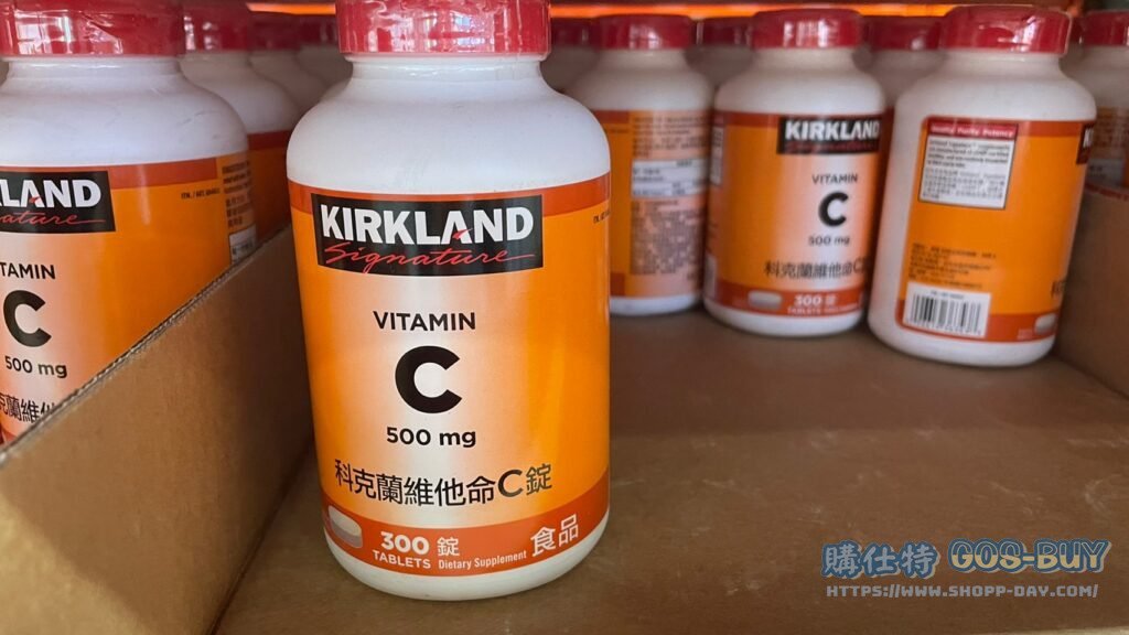 KIRKLAND SIGNATURE 維他命C錠500MG 300錠 #684653