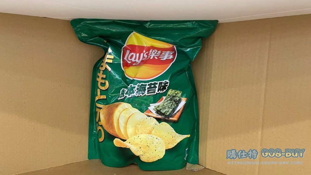 LAY'S SEA WEED POTATO CHIP 樂事熊本海苔口味洋芋片 #123857