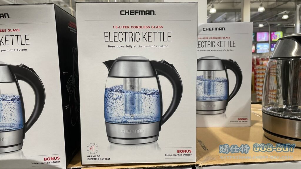 CHEFMAN ELECTRIC KETTLE 電茶壺 #RJ11-17-TI #1246542