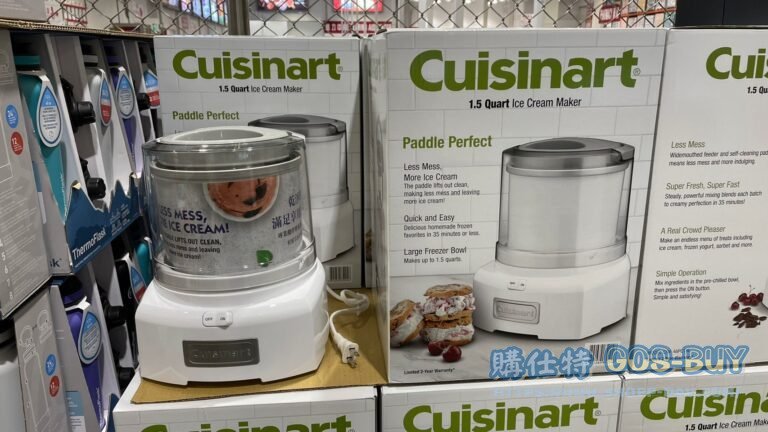 CUISINART ICE CREAM MAKER 美膳雅半自動冰淇淋機 #CIM-46PC-TW #2017416