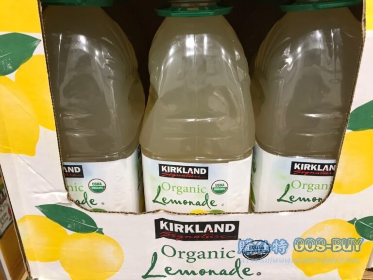 KIRKLAND SIGNATURE 有機檸檬果汁飲料 每瓶2.84公升X2入 #736083