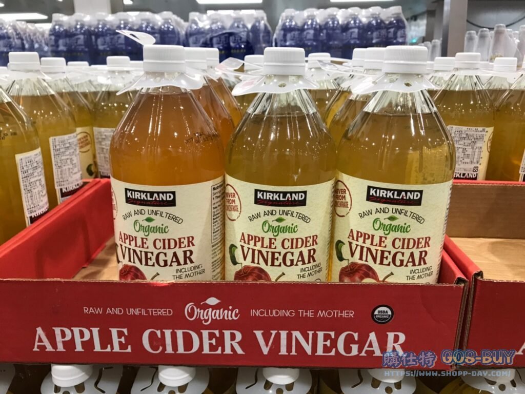 KS ORGANIC VINEGAR 科克蘭有機蘋果醋 946毫升X3瓶 #1219113