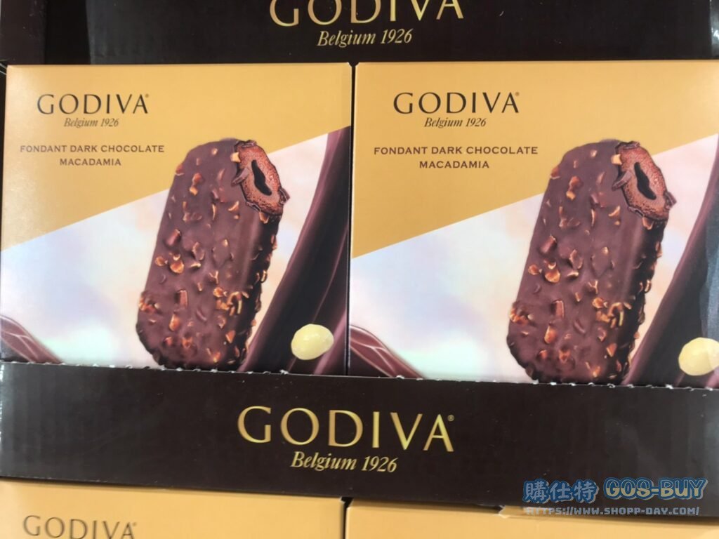 GODIVA ICE CREAM BAR 夏威夷果仁巧克力流心雪糕 70公克X6枝 #131298