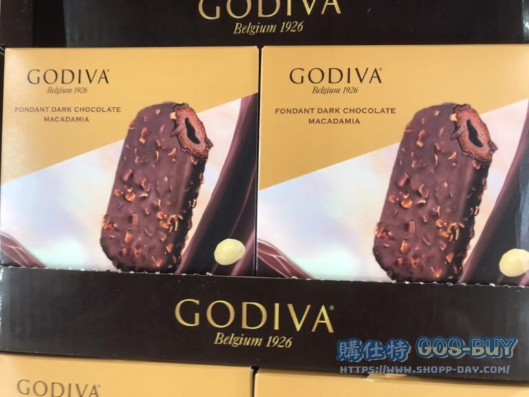 GODIVA ICE CREAM BAR 夏威夷果仁巧克力流心雪糕 70公克X6枝 #131298