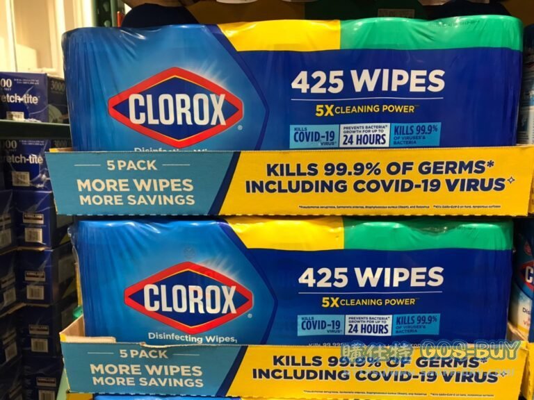 CLOROX DISINFECTING WIPES 萬用清潔擦拭濕巾 85抽X5入 #2189436