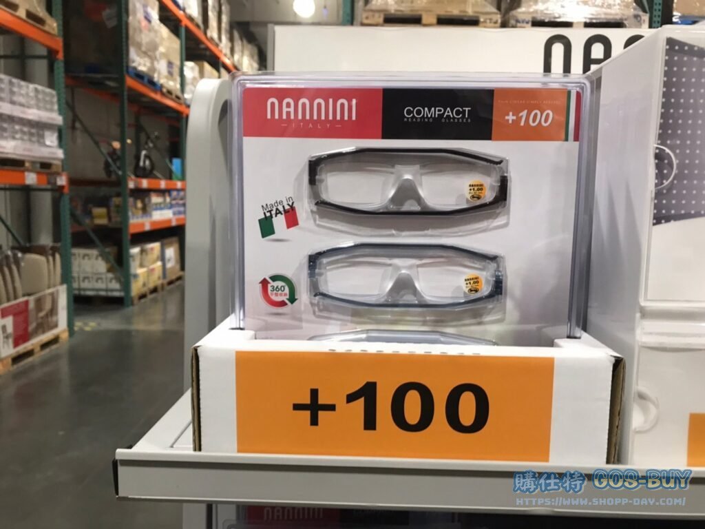 NANNINI READING GLASSES 摺疊式老花眼鏡矯正鏡片(未滅菌) 兩入組 #117536