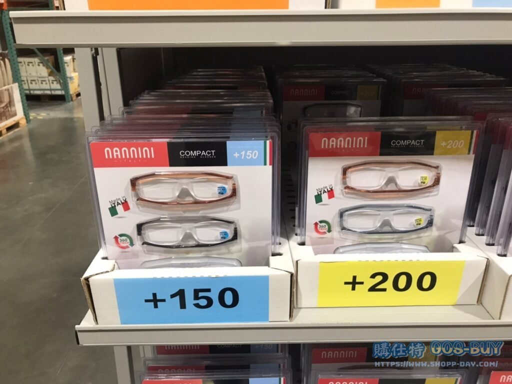 NANNINI READING GLASSES 摺疊式老花眼鏡矯正鏡片(未滅菌) 兩入組 #117536