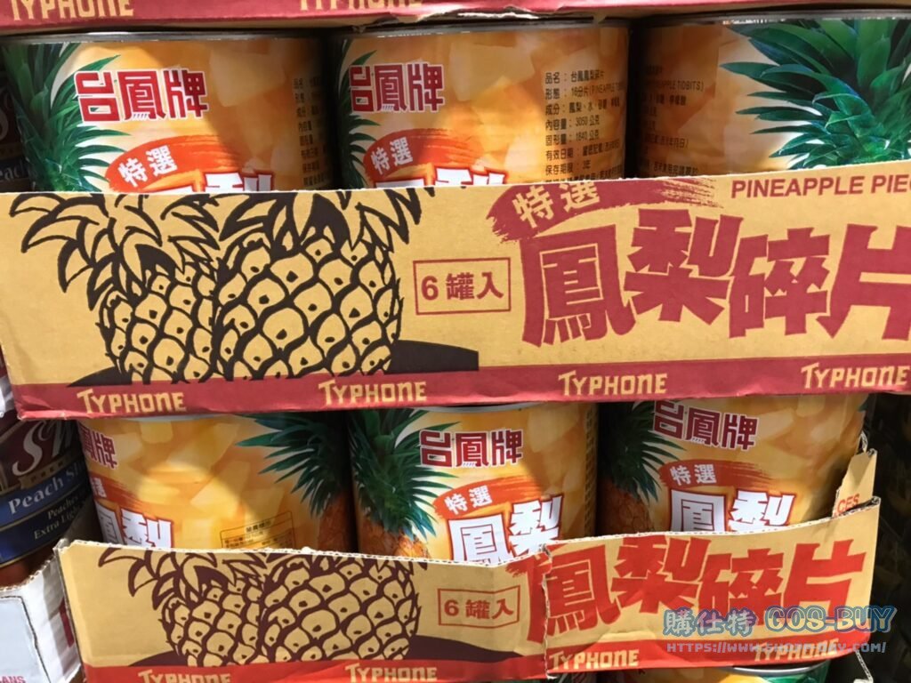 Costco好市多 台鳳鳳梨罐頭3公斤 #3225