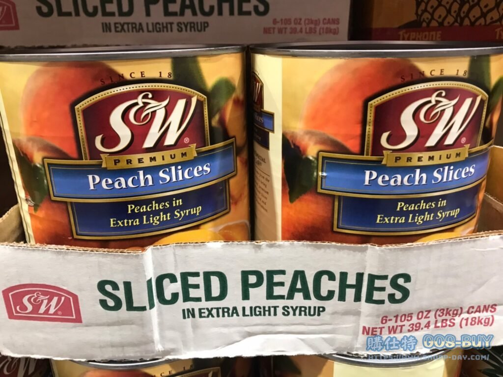 Costco好市多水蜜桃切片3公斤 #192305