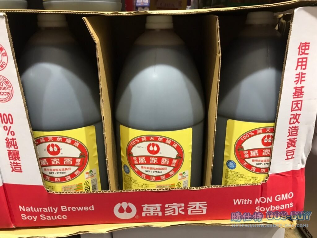 萬家香甲等醬油