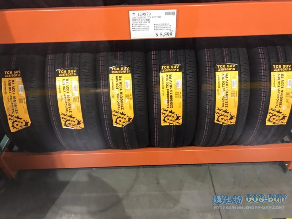 CONTINENTAL TC6 SUV TIRE 馬牌TC6 SUV輪胎 235/60 R18 103V FR #129879