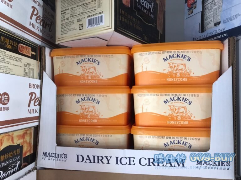 MACKIE'S HONEYCOMB ICE CREAM 英式蜂巢狀糖塊冰淇淋 2L #122058