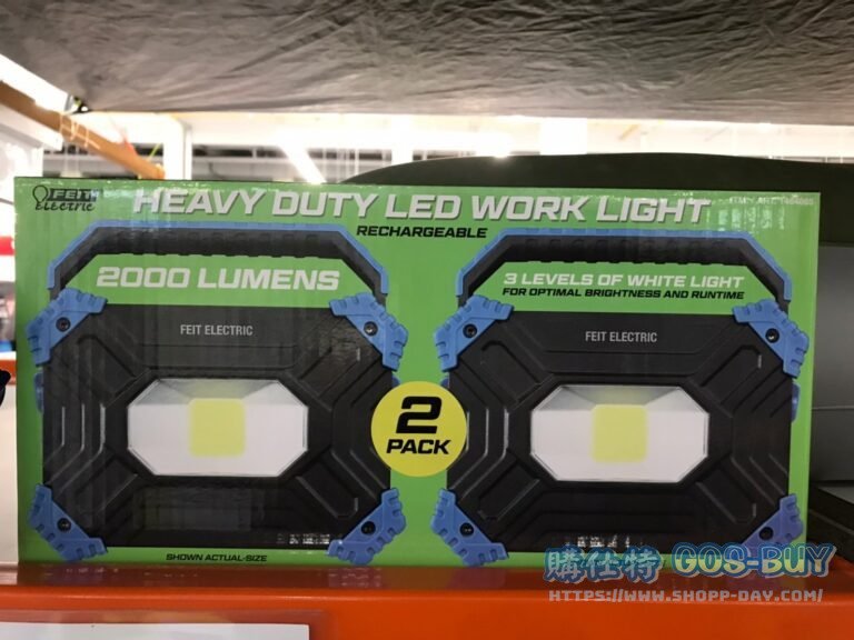 FEIT LED WORK LIGHT 2PK 充電式工作燈二入組 2000流明 WLR2000 #1464865