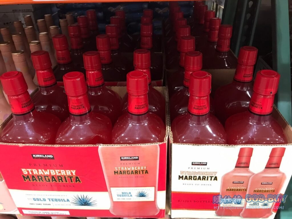 科克蘭 STRAWBERRY MARGARITA RTD 草莓雞尾酒1.75L #1418515