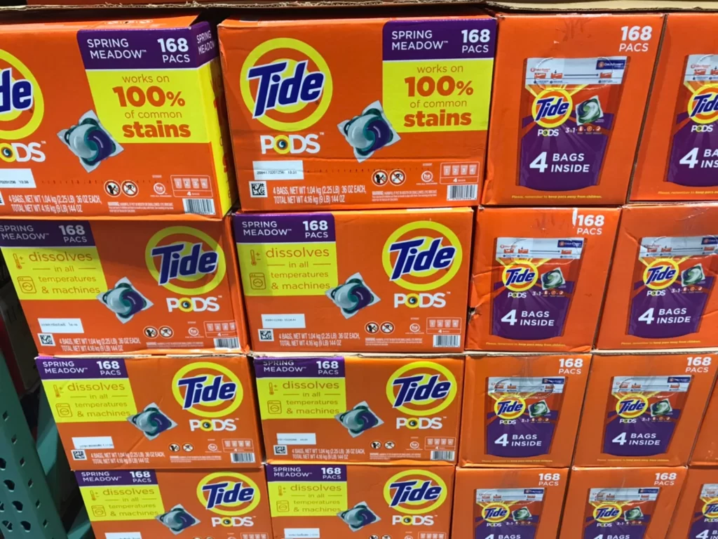 TIDE汰漬洗衣膠囊春天草地香 42顆X4入