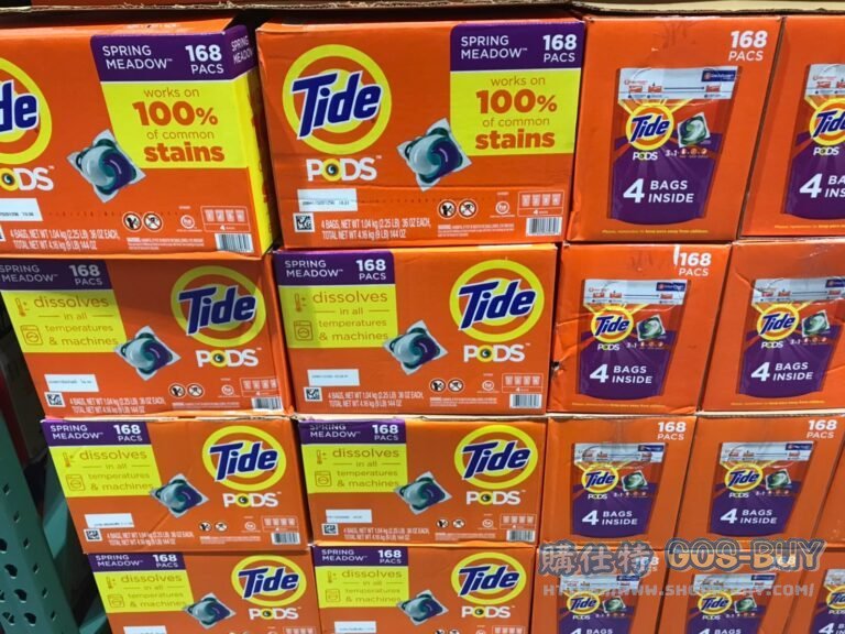 TIDE汰漬洗衣膠囊春天草地香 42顆X4入