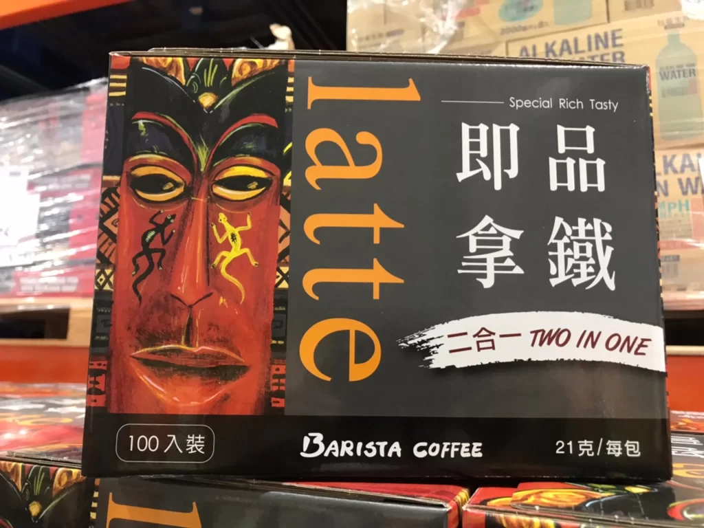 西雅圖無加糖二合一咖啡21公克 X 100包