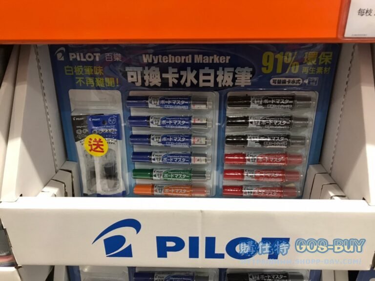 PILOT WYTEBORD MARKER 百樂可換卡水白板筆12入 另附2支卡水 #92253