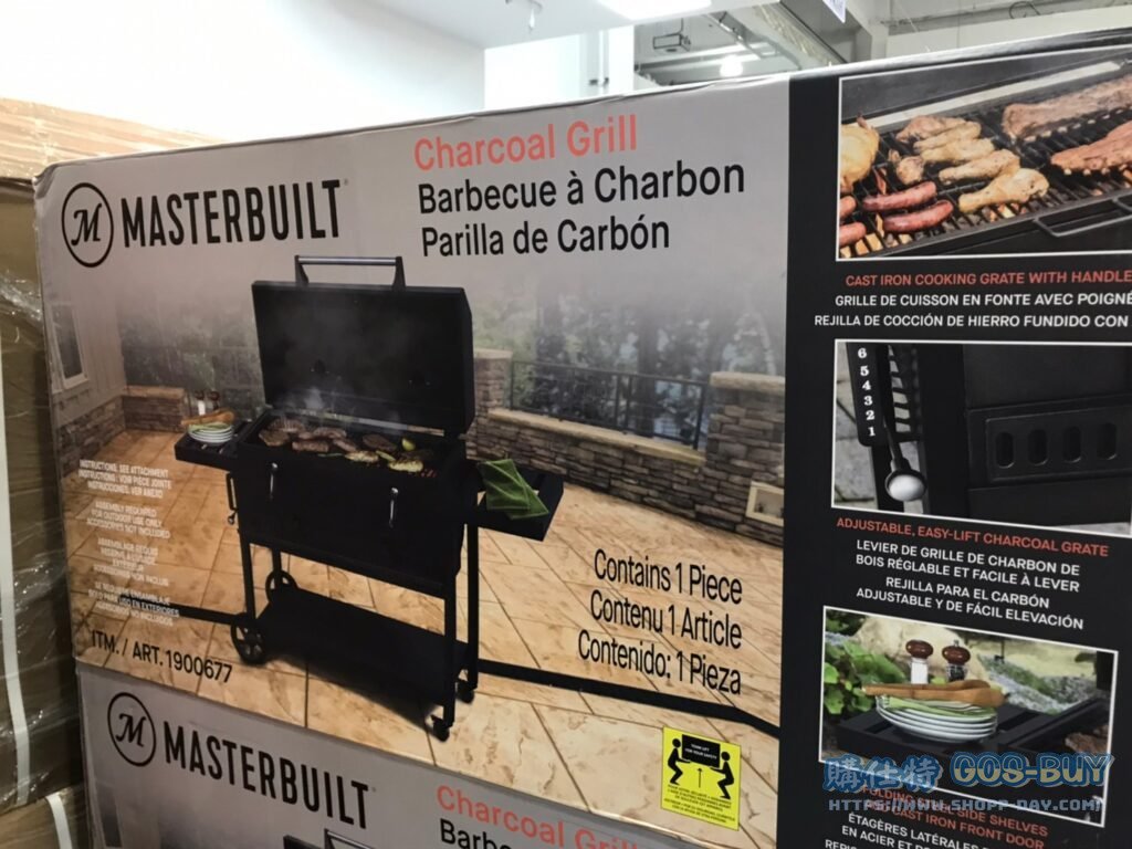 MASTERBUILT CHARCOAL GRILL 戶外木炭烤肉爐 長167寬61高112公分 #1900677