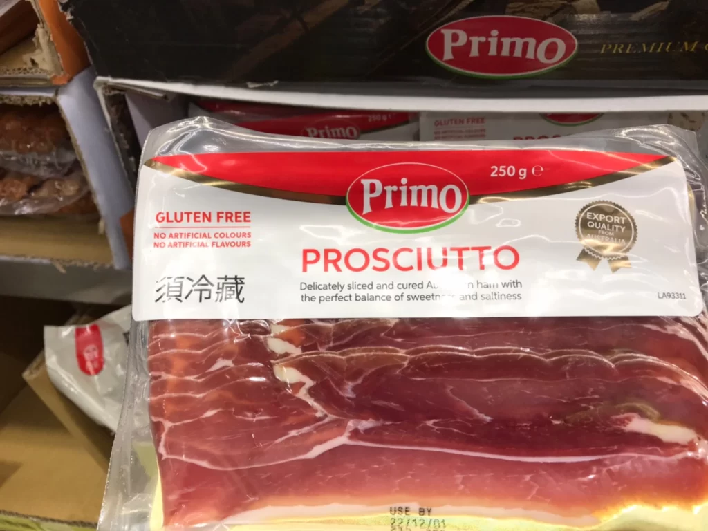 PRIMO義式生火腿片 250公克