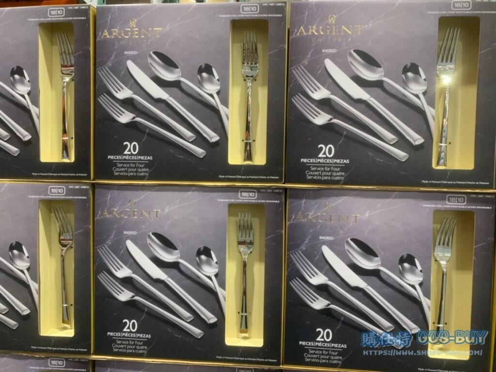 ARGENT不銹鋼餐具20件組4人份