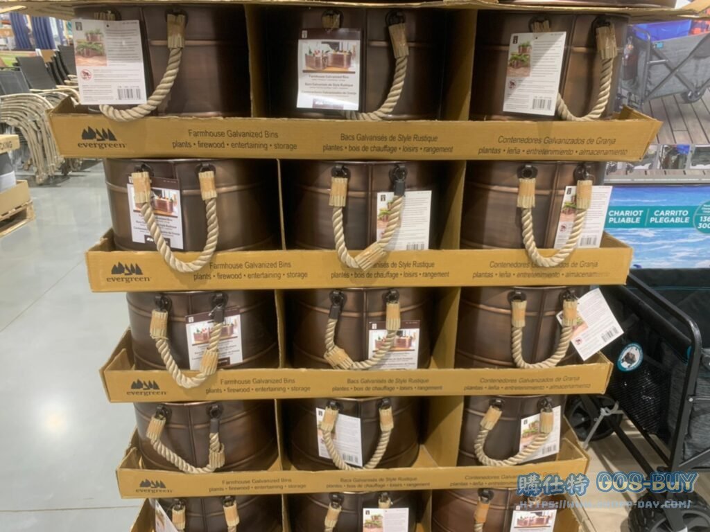 FARMHOUSE OVAL BIN 多功能園藝收納桶兩入組 #2127186