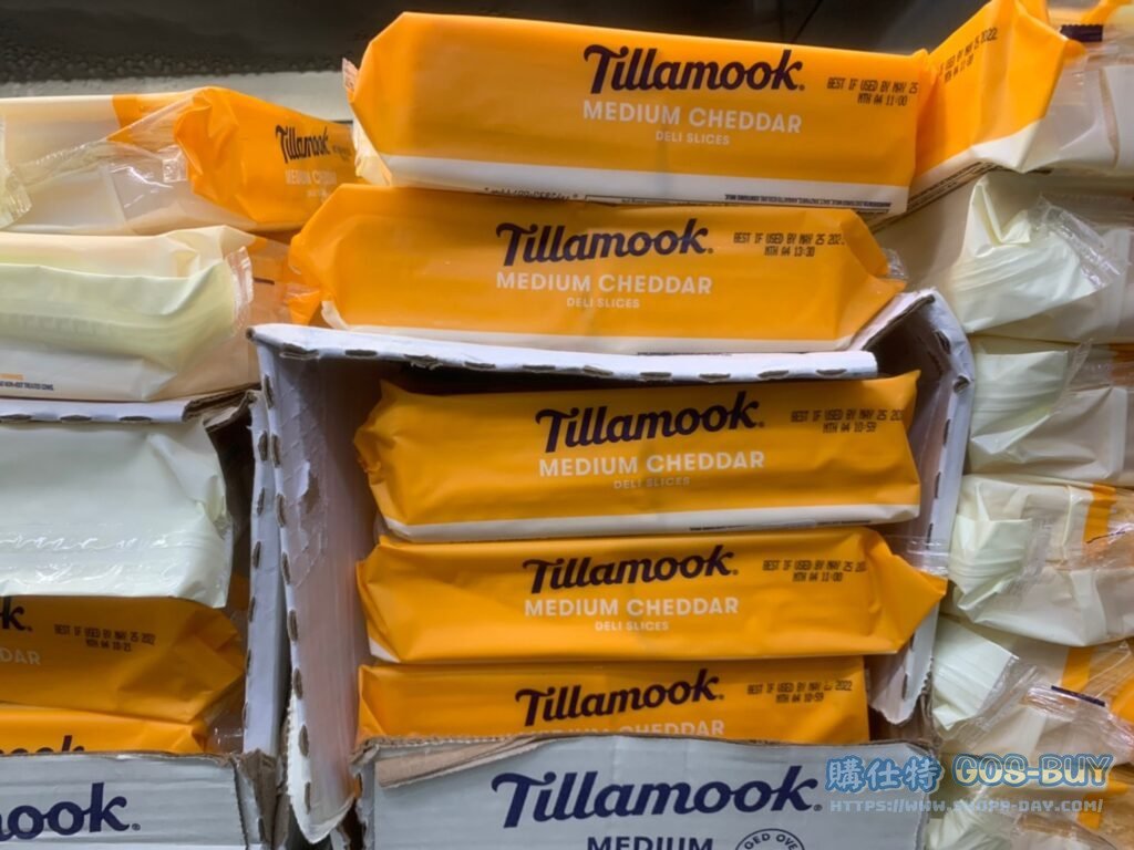 TILLAMOK中度熟成切達乾酪片 #67917
