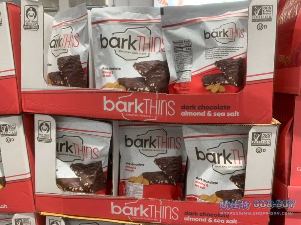 BARKTHINS海鹽杏仁黑巧克力脆片