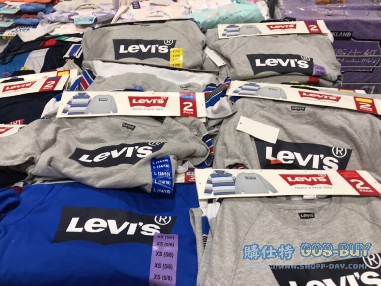 LEVI'S兒童薄長袖上衣兩件組
