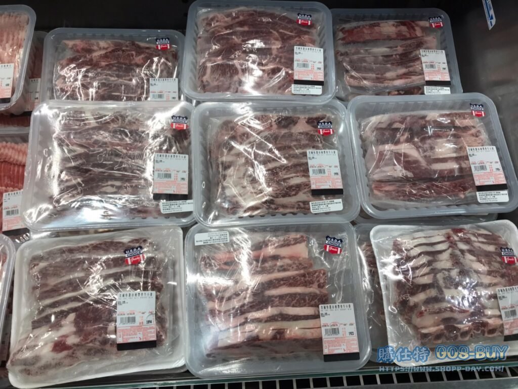 Costco好市多美國特選冷凍帶骨牛小排燒烤片