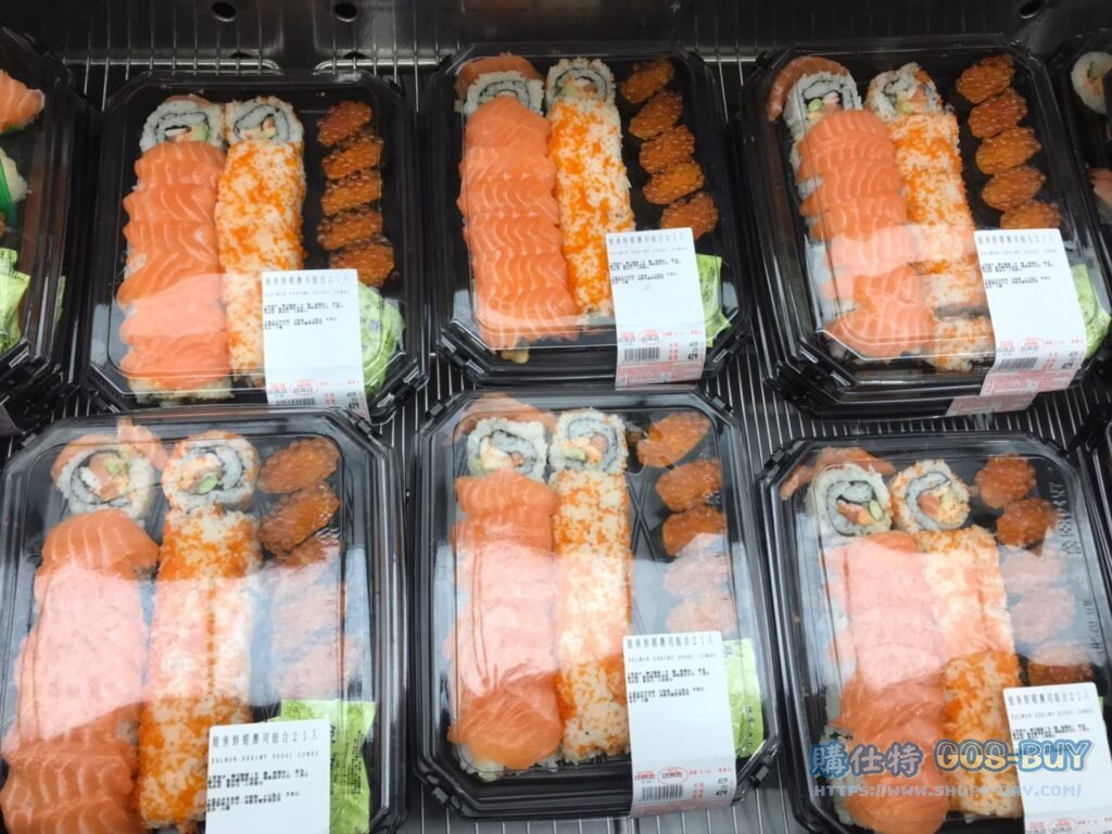 鮭魚鮮蝦壽司組合21入